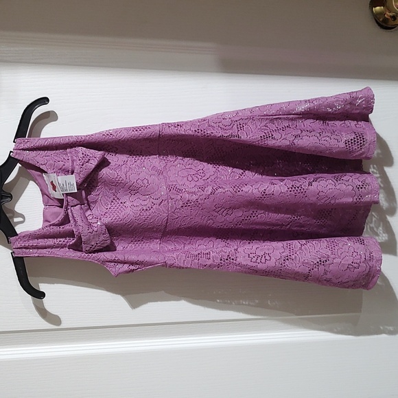 RMLA Other - Purple Lace Sleeveless Dress Girl Sz 5 NWT